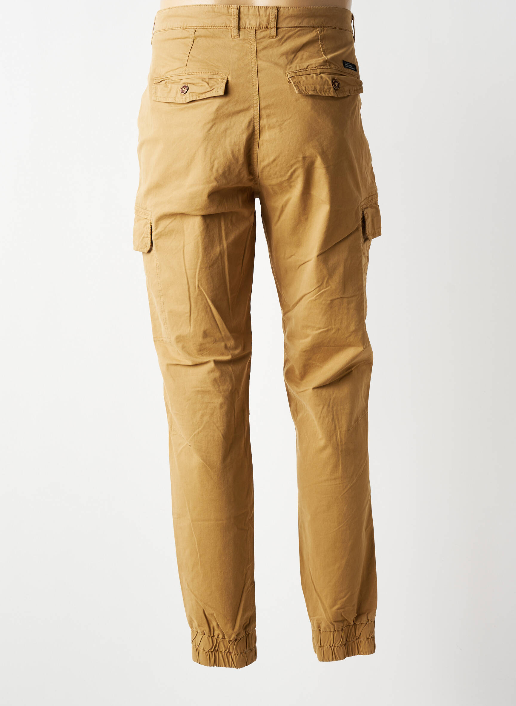Pantalon cargo strânsă pe partea de jos mărime normală bej BLEND bărbat