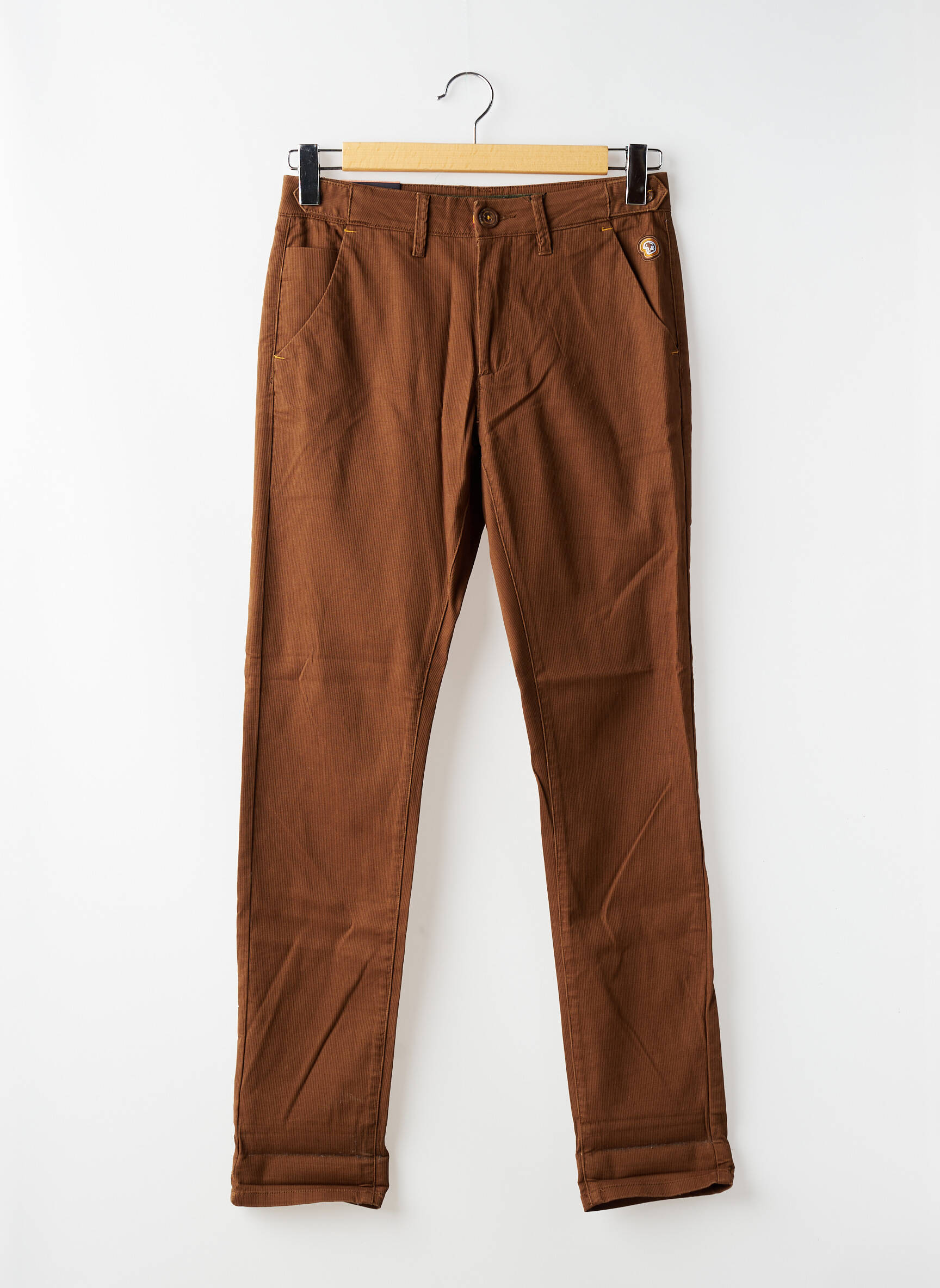 Pantalon chino elasticitate mărime normală maro BENSON & CHERRY bărbat