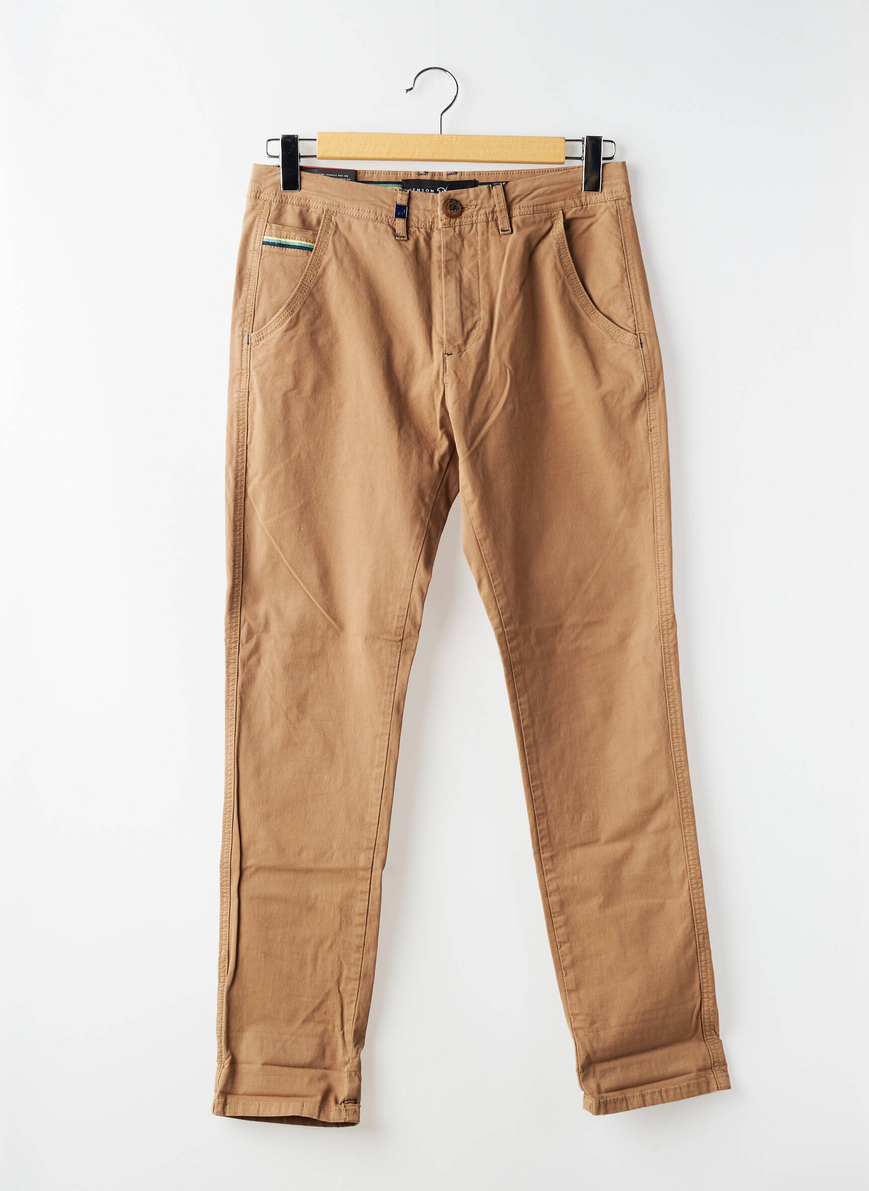 Pantalon chino elasticitate mărime normală maro BENSON & CHERRY bărbat