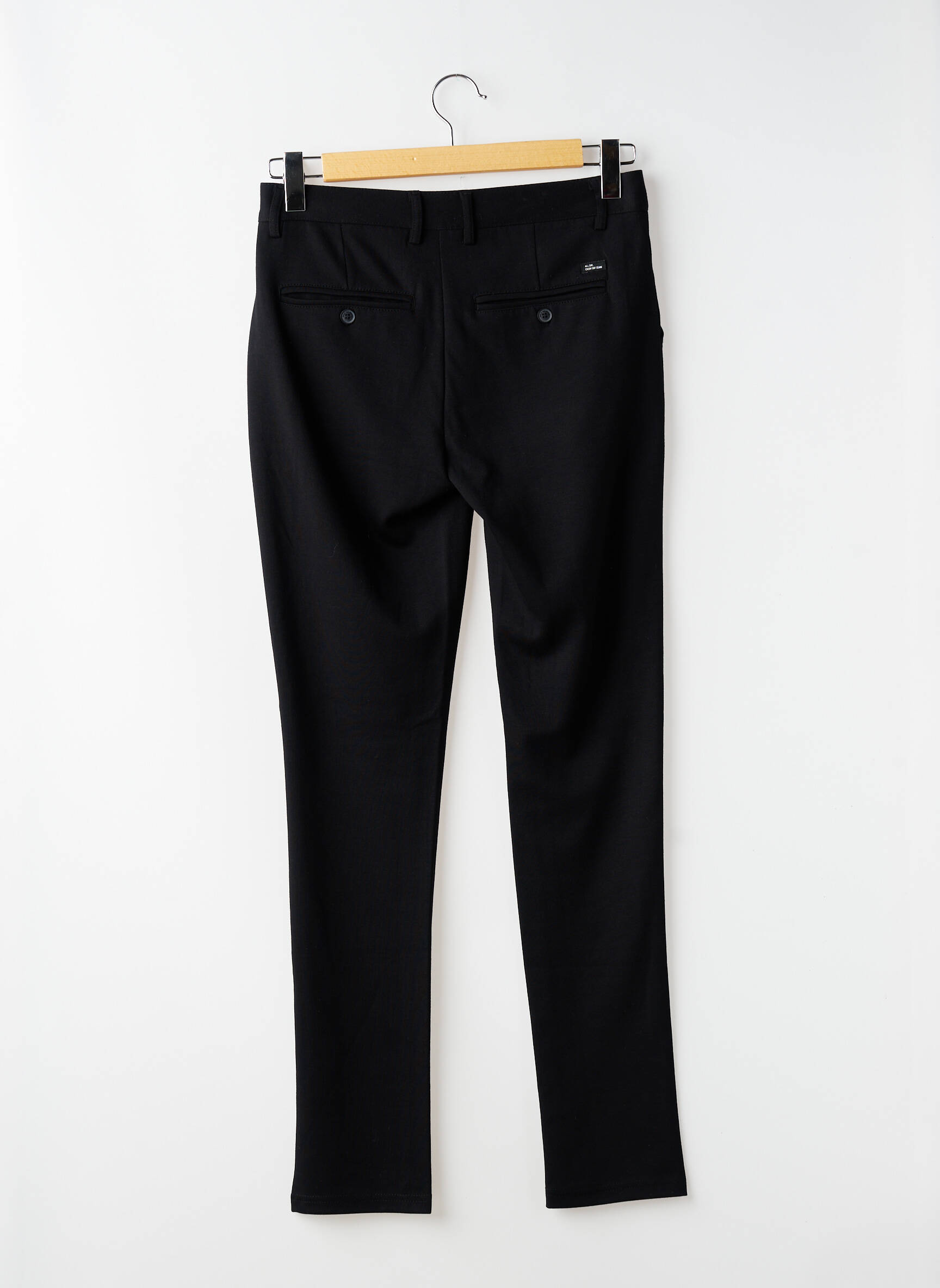 Pantalon chino buzunare mărime normală negru BLEND bărbat