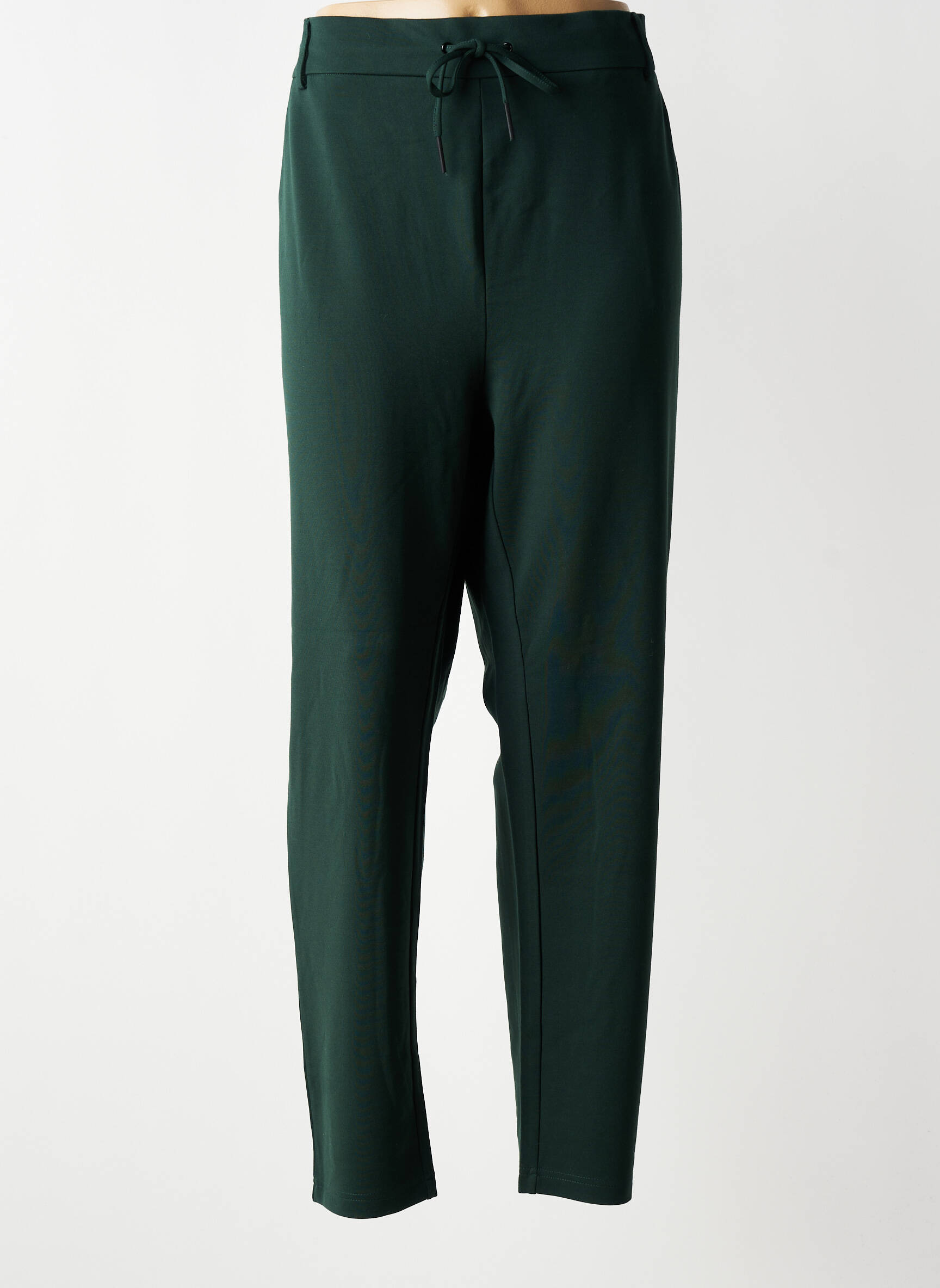 Pantalon drept elasticitate mărime normală verde ONLY CARMAKOMA femeie