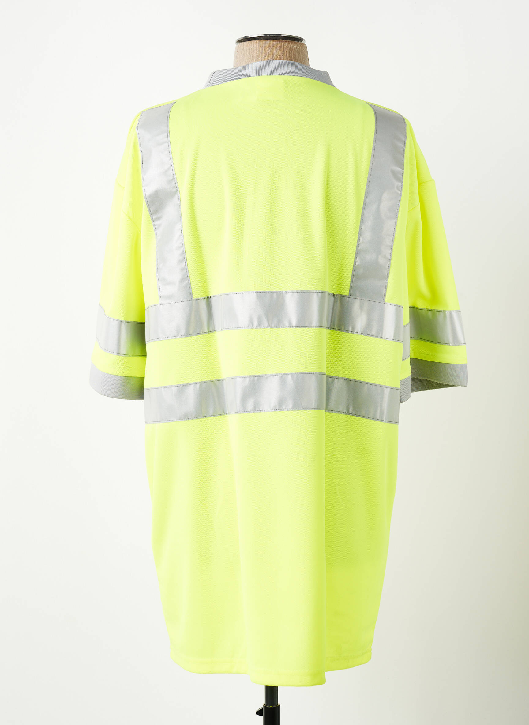 Tricou croială dreaptă mâneci scurte galben ID IDENTITY bărbat