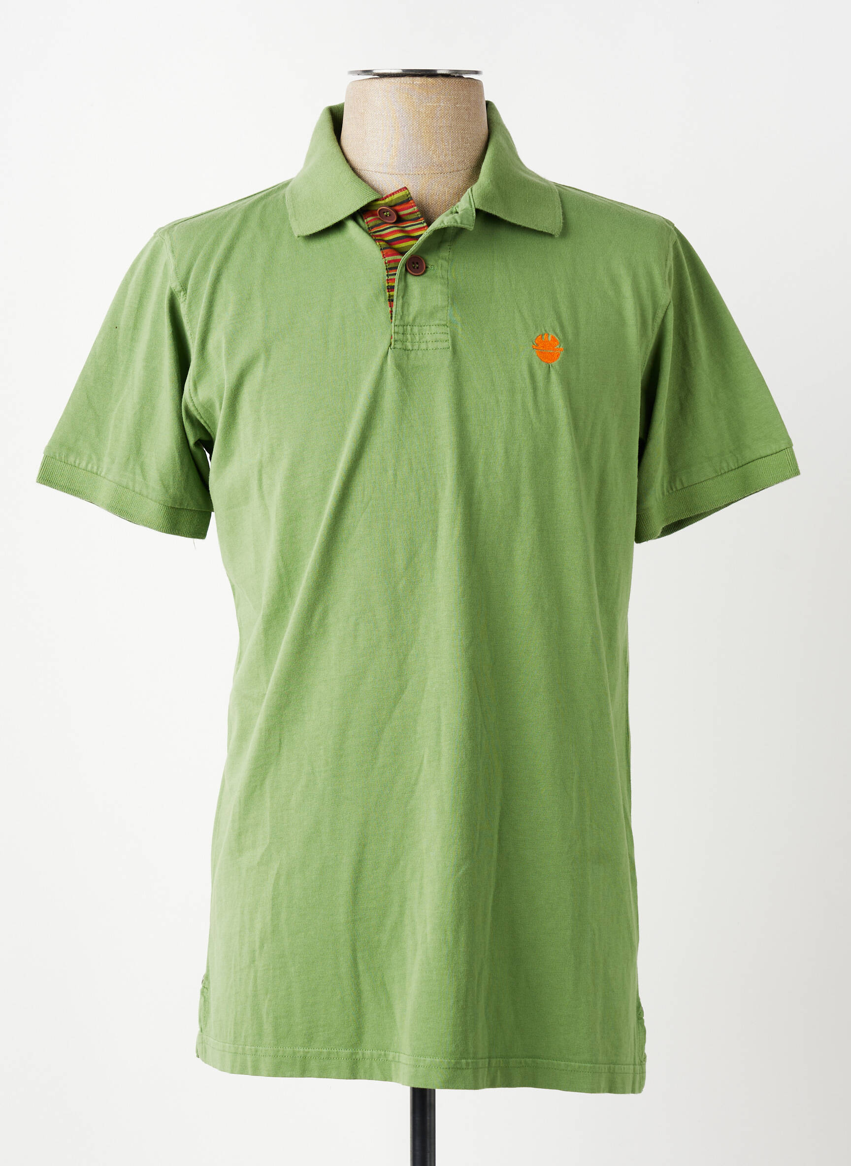 Polo țesătură jersey mâneci scurte verde DIKE bărbat