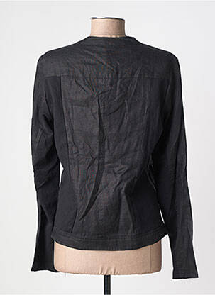 Jachete casual guler rotund negru YEST femeie