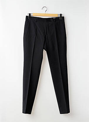 Pantalon slim talie cu cleme mărime normală negru CALVIN KLEIN bărbat