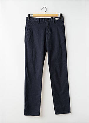 Pantalon chino țesătură poplin mărime normală albastru TOMMY HILFIGER bărbat