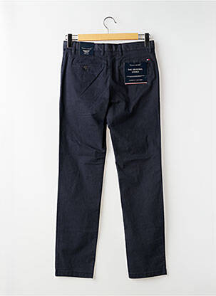 Pantalon chino țesătură poplin mărime normală albastru TOMMY HILFIGER bărbat