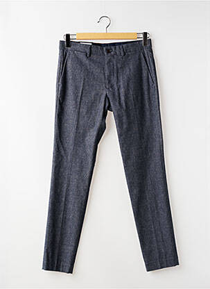 Pantalon slim țesătură melanj mărime normală albastru TOMMY HILFIGER bărbat