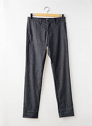 Pantalon slim țesătură melanj talie joasă albastru TOMMY HILFIGER bărbat