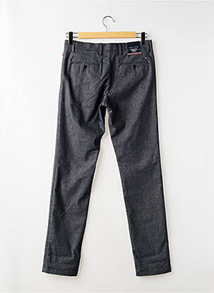 Pantalon slim țesătură melanj talie joasă albastru TOMMY HILFIGER bărbat