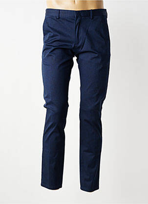 Pantalon chino închidere cu fermoar sub clapetă cu cârlig mărime normală albastru CALVIN KLEIN bărbat
