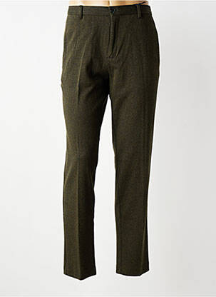 Pantalon chino țesătură melanj mărime normală verde SCOTCH & SODA bărbat