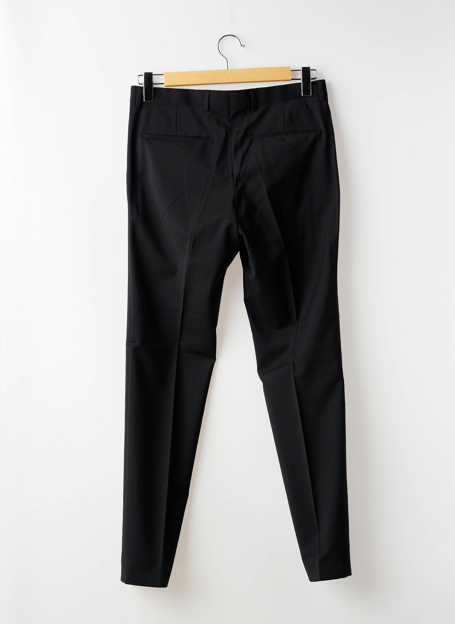 Pantalon slim talie cu cleme mărime normală negru CALVIN KLEIN bărbat