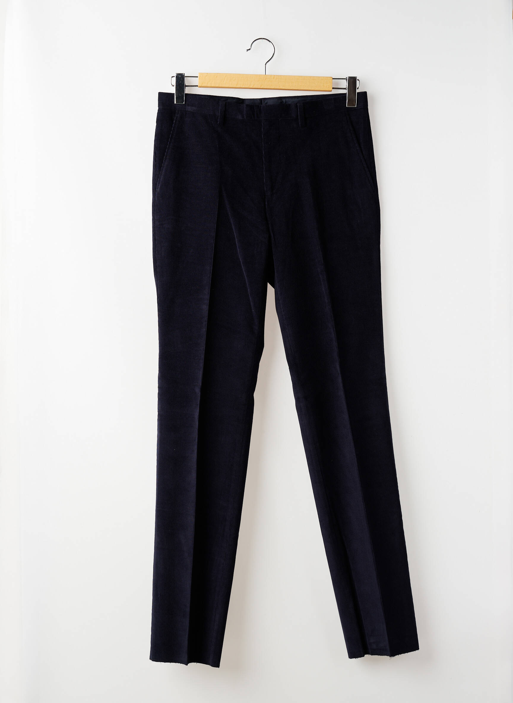 Pantalon chino închidere cu fermoar sub clapetă cu cârlig mărime normală albastru KENZO bărbat