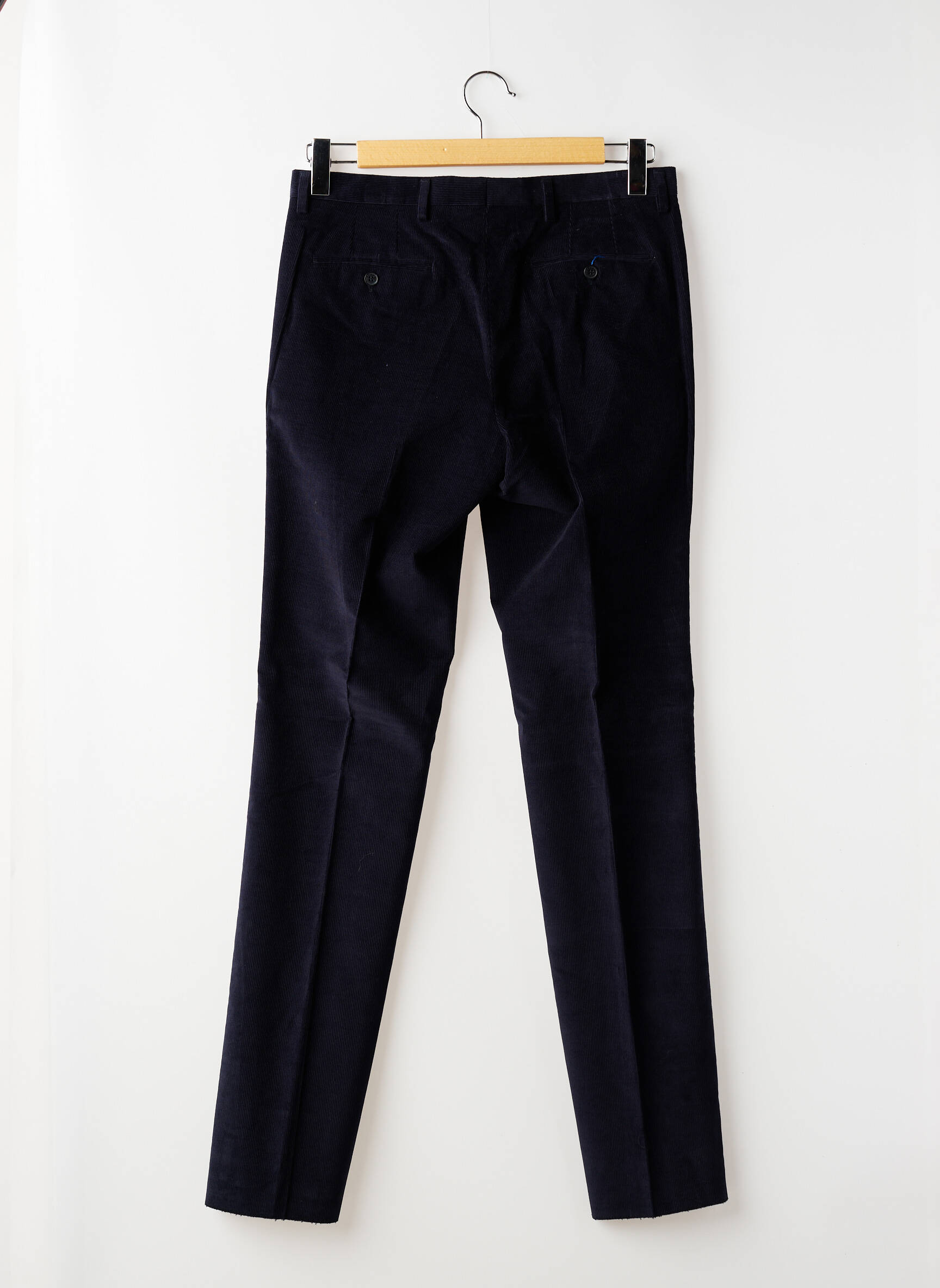 Pantalon chino închidere cu fermoar sub clapetă cu cârlig mărime normală albastru KENZO bărbat