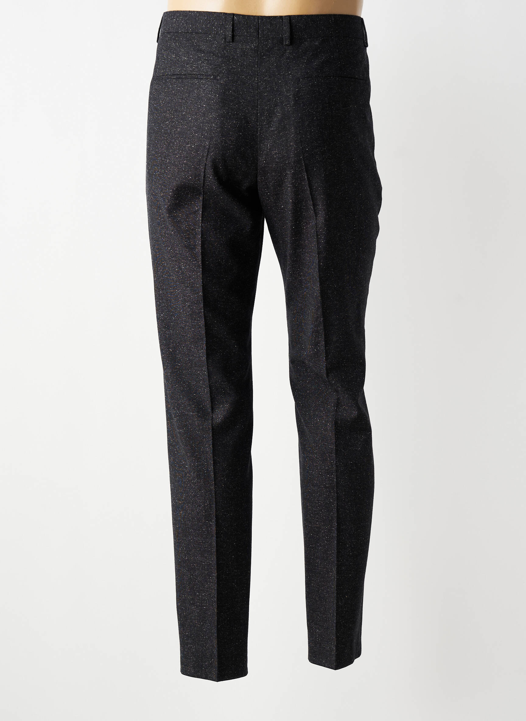 Pantalon chino închidere cu fermoar sub clapetă cu cârlig mărime normală gri CALVIN KLEIN bărbat