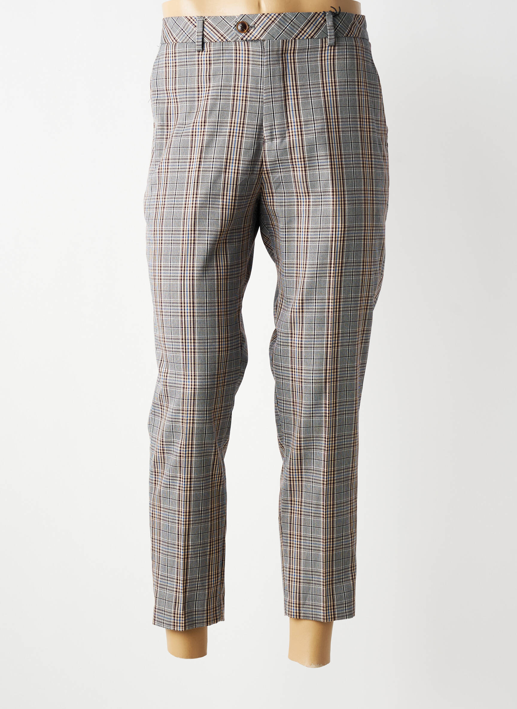 Pantalon 7/8 mărime normală mărime normală gri SCOTCH & SODA bărbat