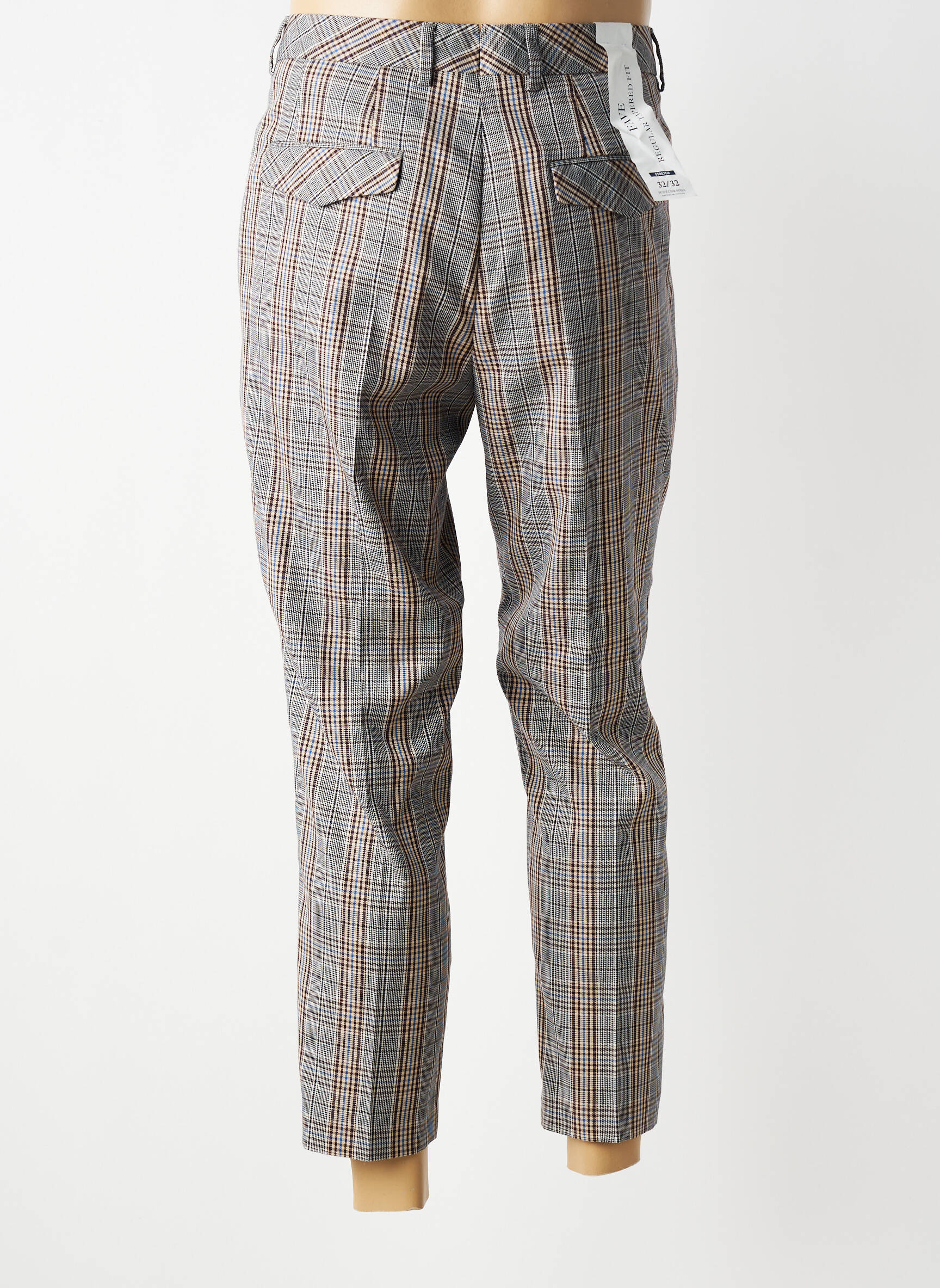 Pantalon 7/8 mărime normală mărime normală gri SCOTCH & SODA bărbat