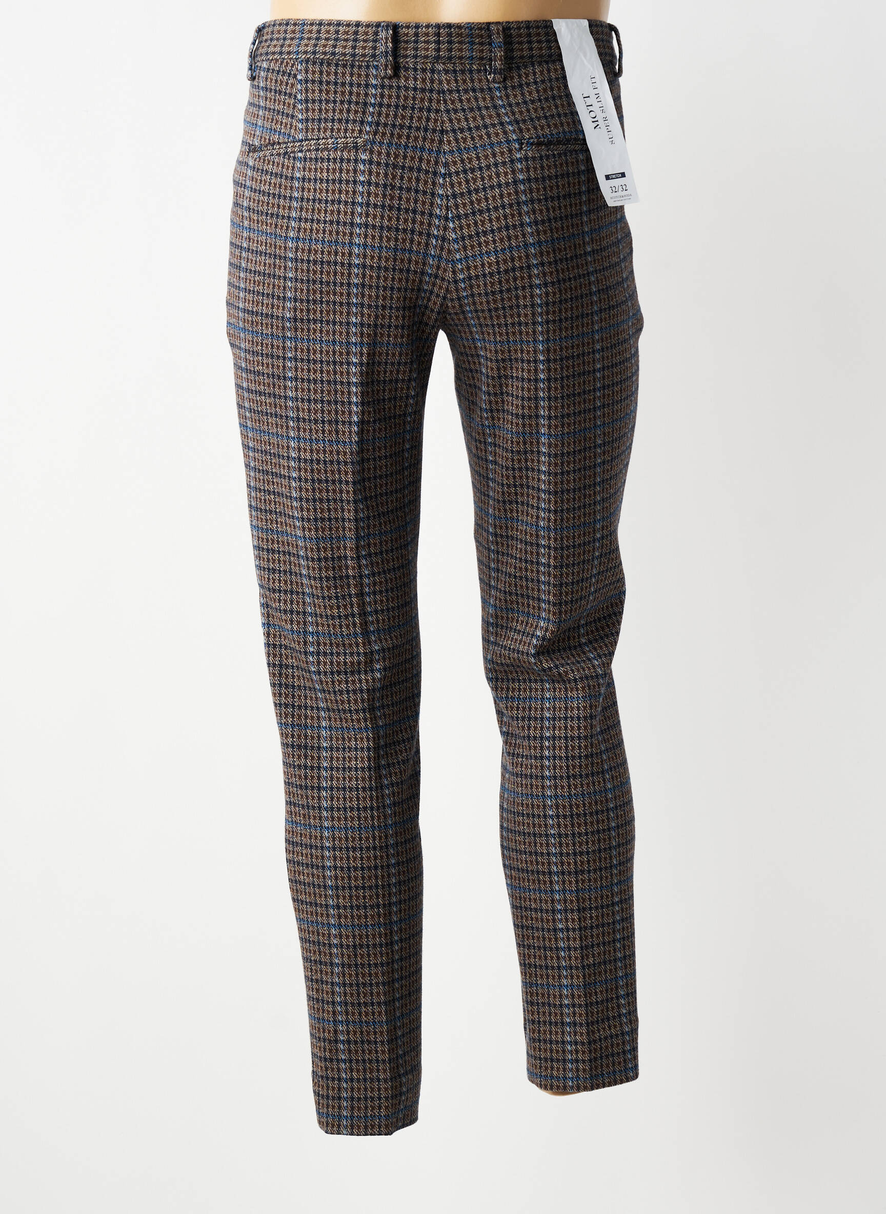 Pantalon chino buzunare albastru SCOTCH & SODA bărbat