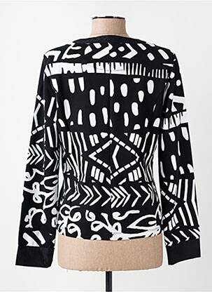 Jachete casual guler rotund negru DOLCEZZA femeie