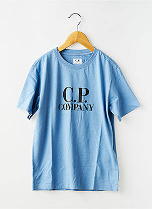 Tricou elasticitate mâneci scurte albastru CP COMPANY băiat