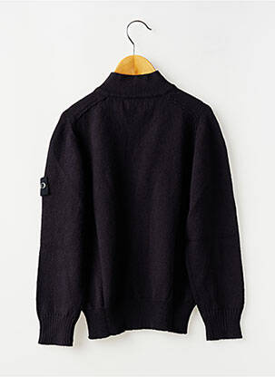 Vestă cu mâneci lungi tricotaj din plasă albastru STONE ISLAND băiat