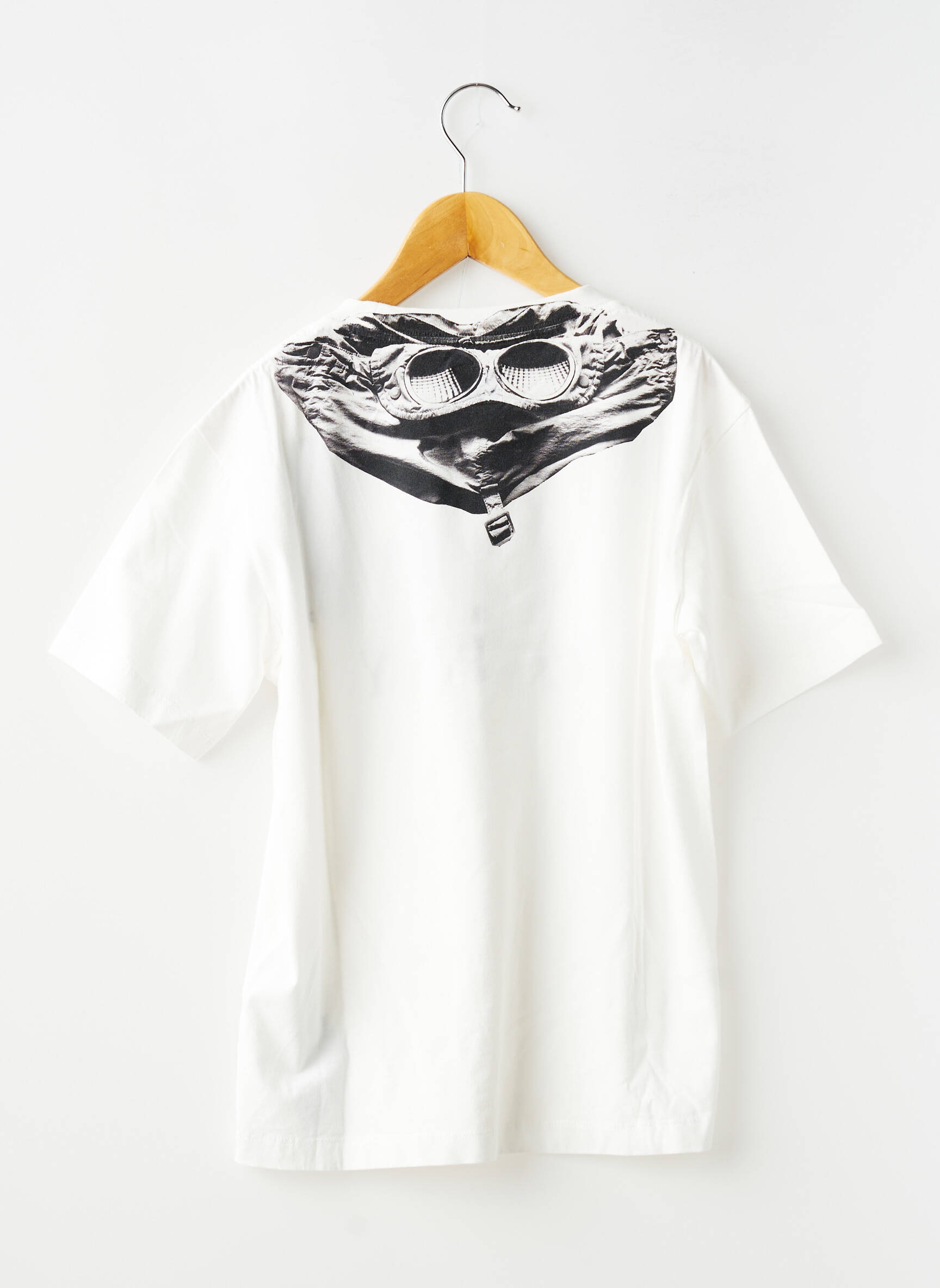 Tricou elasticitate mâneci scurte alb CP COMPANY băiat