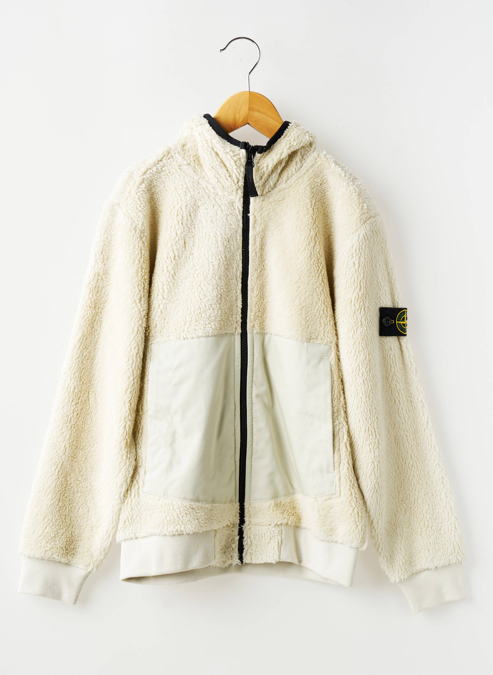 Jachete casual buzunare bej STONE ISLAND băiat