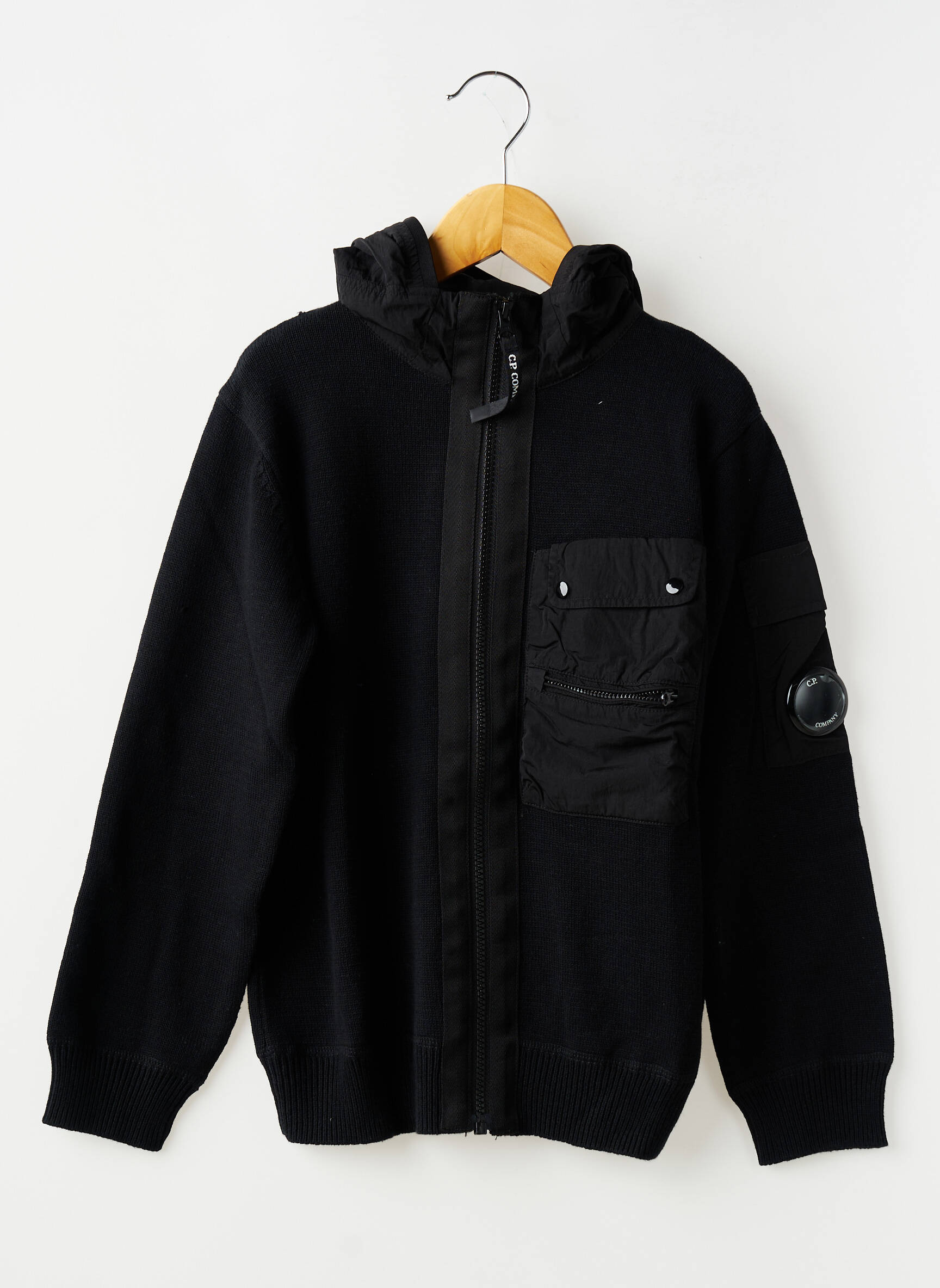 Jachete casual buzunare negru CP COMPANY băiat