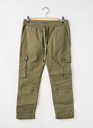Pantalon cargo elasticitate talie elastică verde SWEET PANTS băiat