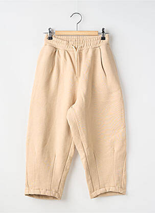 Trening mărime normală talie elastică bej SWEET PANTS băiat