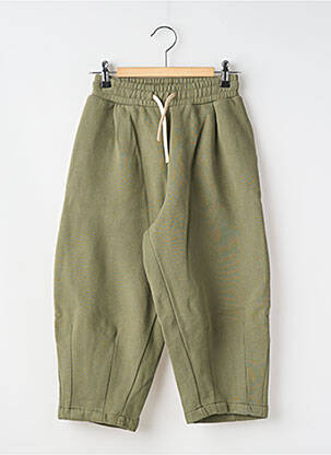 Trening mărime normală talie elastică verde SWEET PANTS băiat