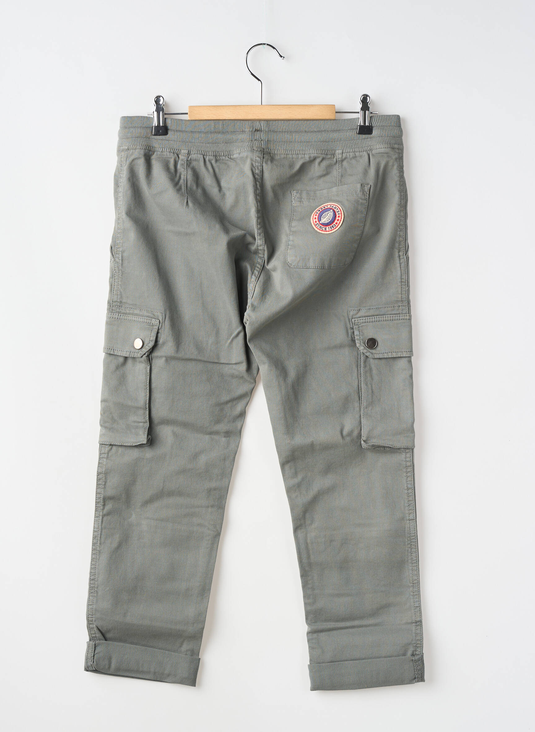 Pantalon cargo elasticitate talie elastică gri SWEET PANTS băiat