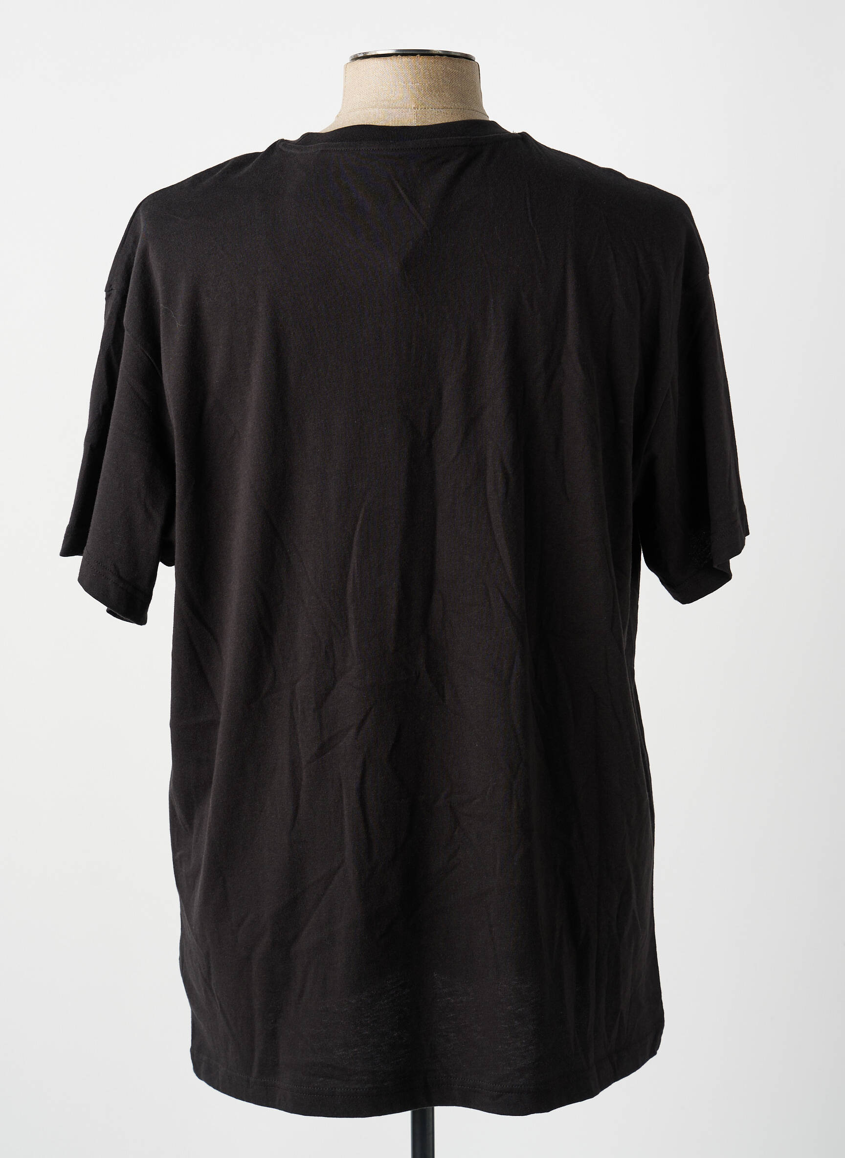Tricou croială dreaptă mâneci scurte negru PUMA bărbat