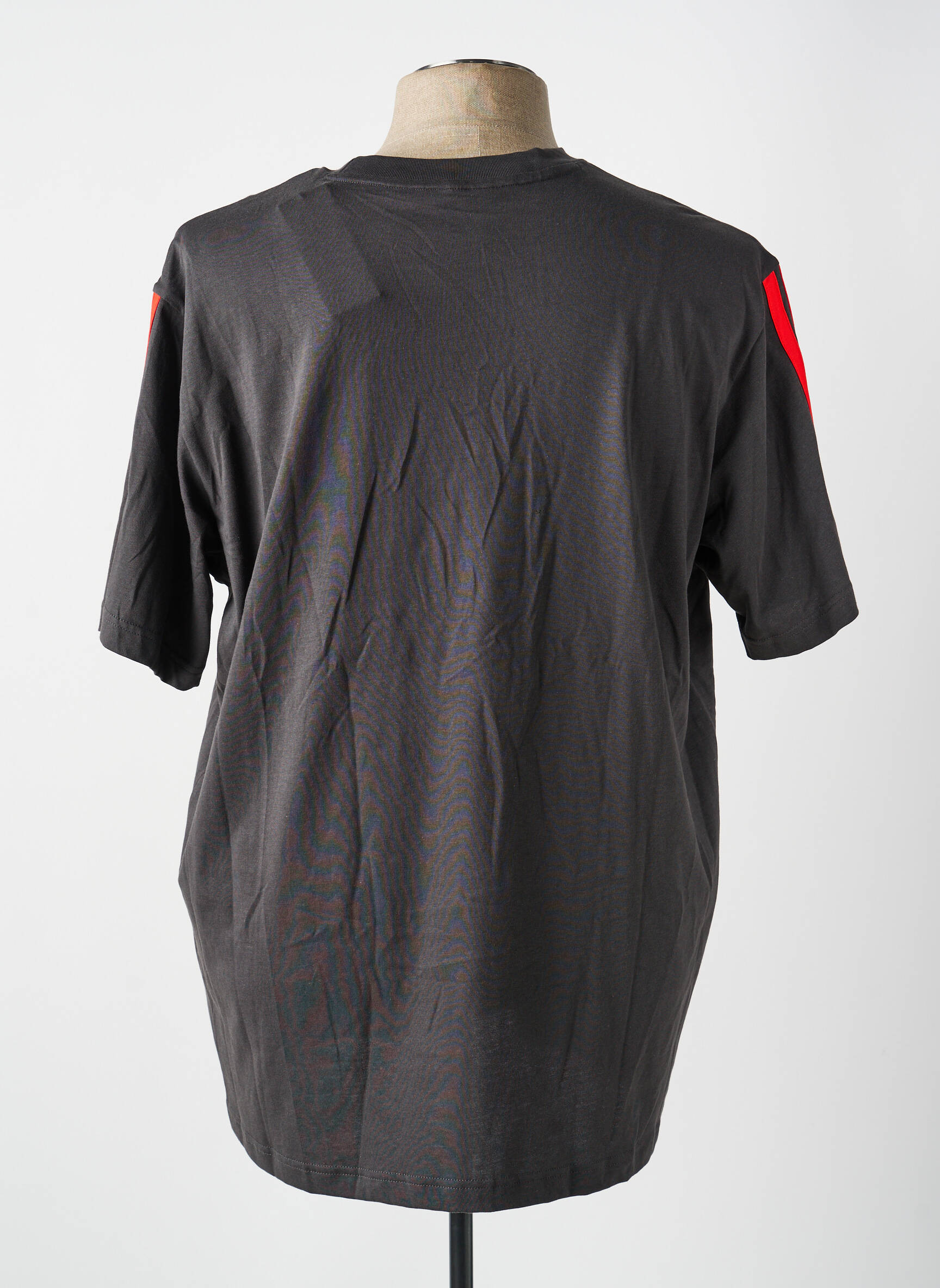 Tricou elasticitate mâneci scurte gri ADIDAS bărbat