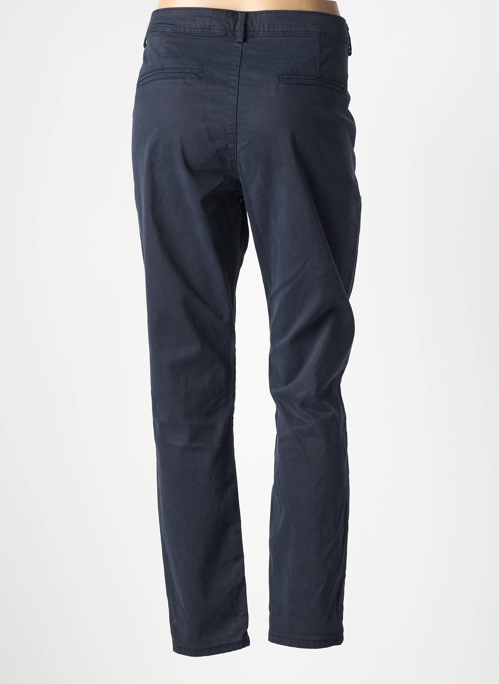 Pantalon chino elasticitate mărime normală albastru TEDDY SMITH bărbat