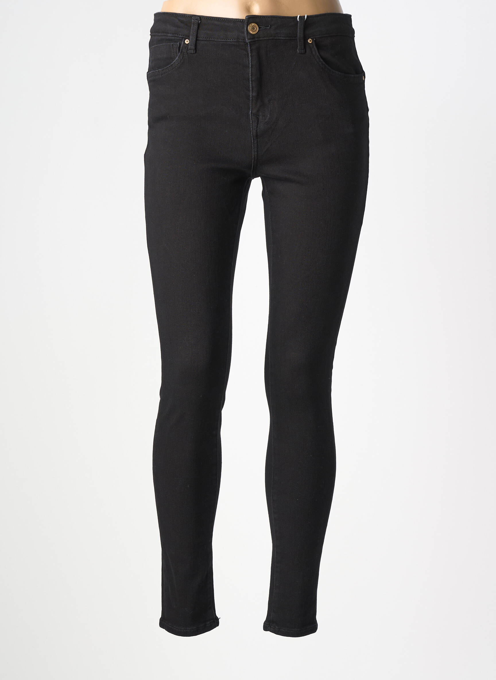 Blugi skinny mărime normală mărime normală negru ONLY femeie