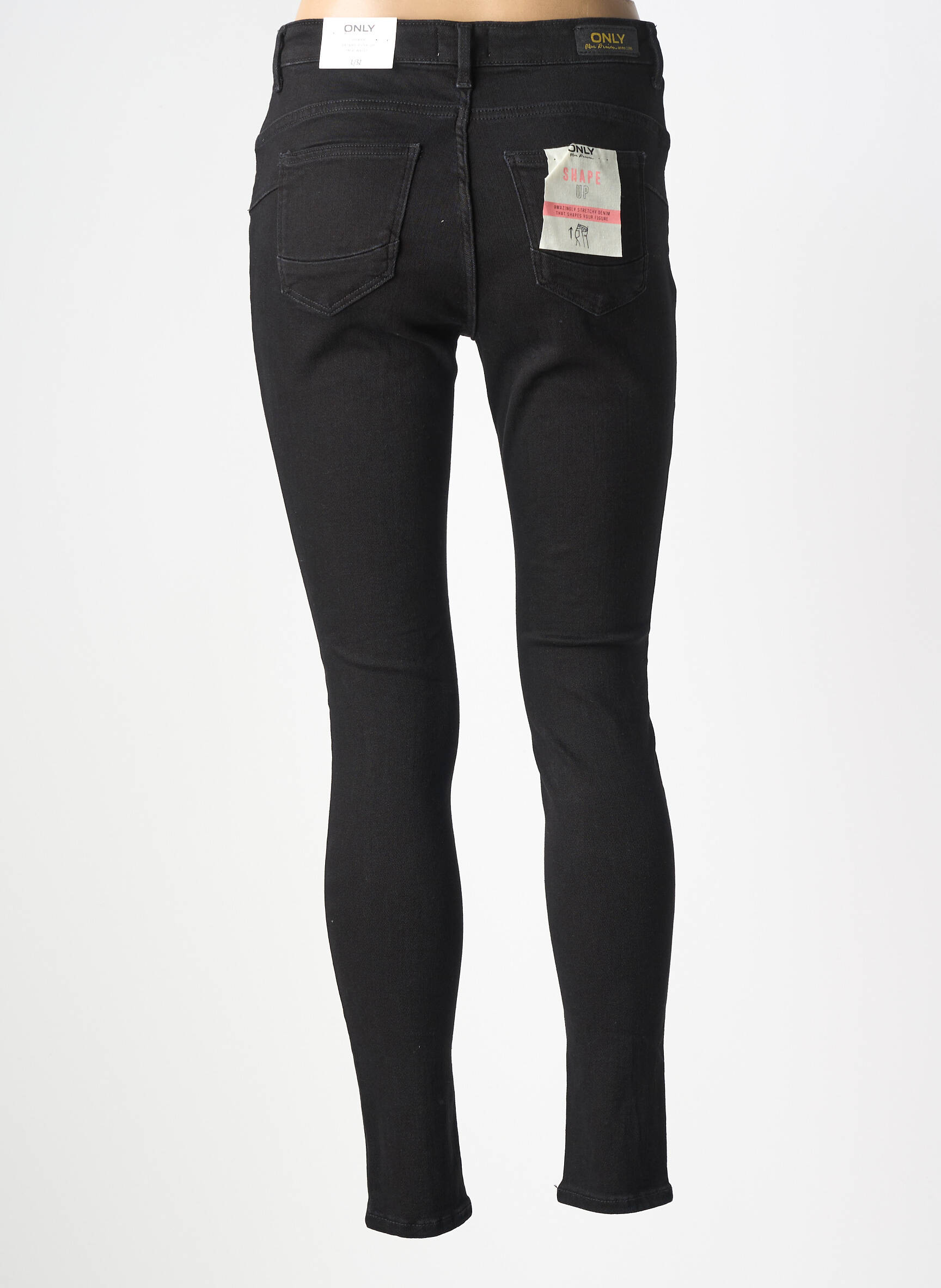 Blugi skinny mărime normală mărime normală negru ONLY femeie