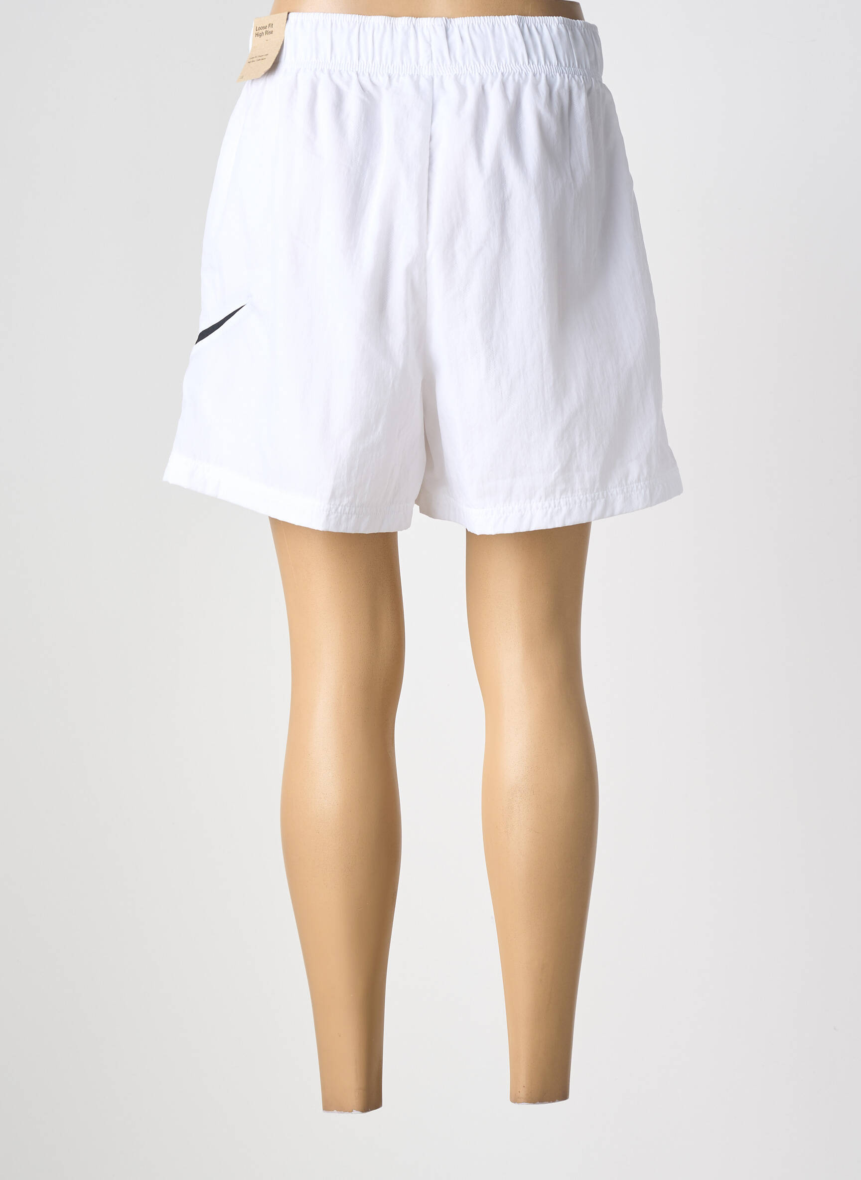 Șort mărime normală mărime normală alb NIKE femeie
