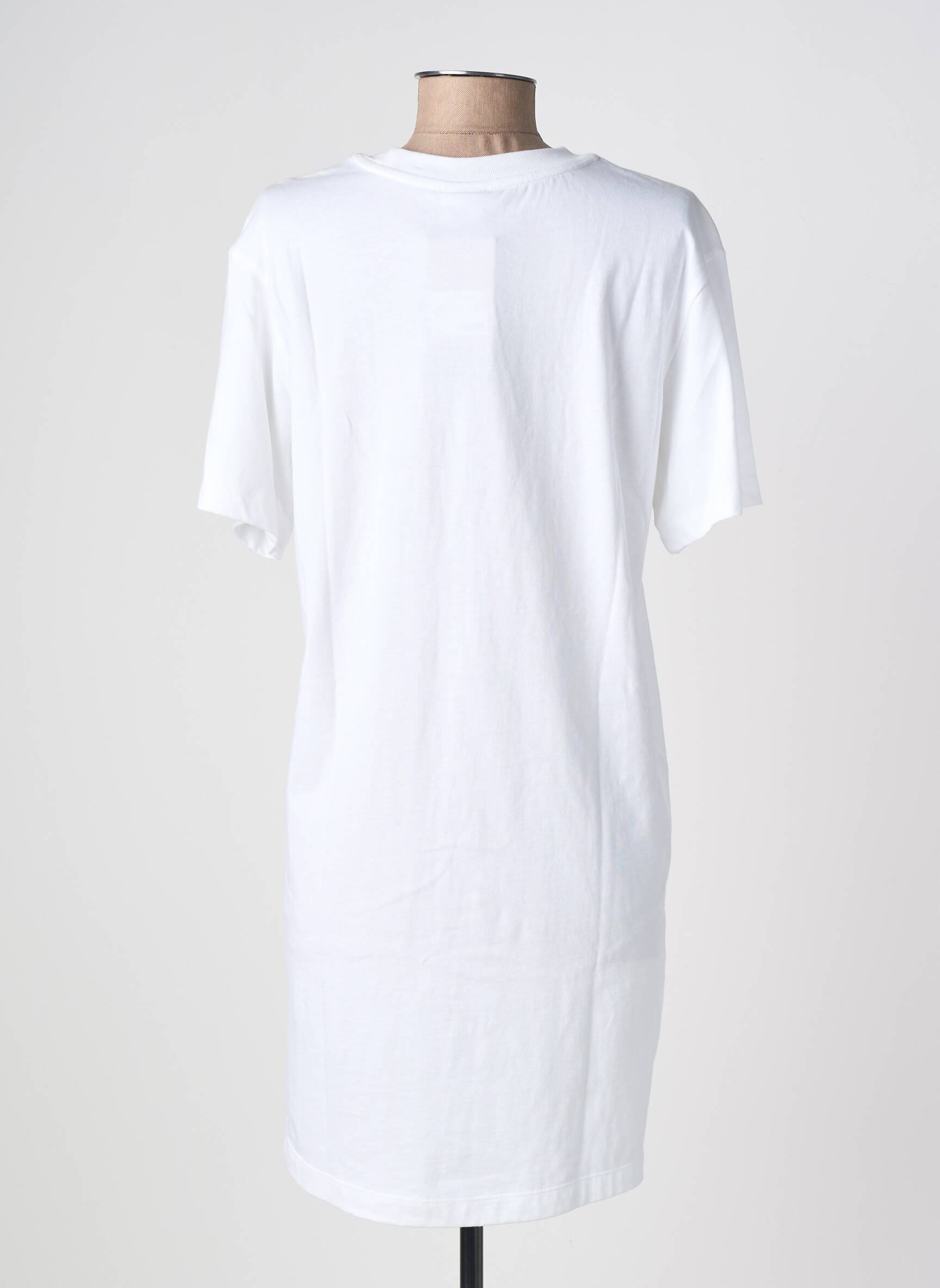 Rochie scurtă mâneci scurte mâneci scurte alb NIKE femeie