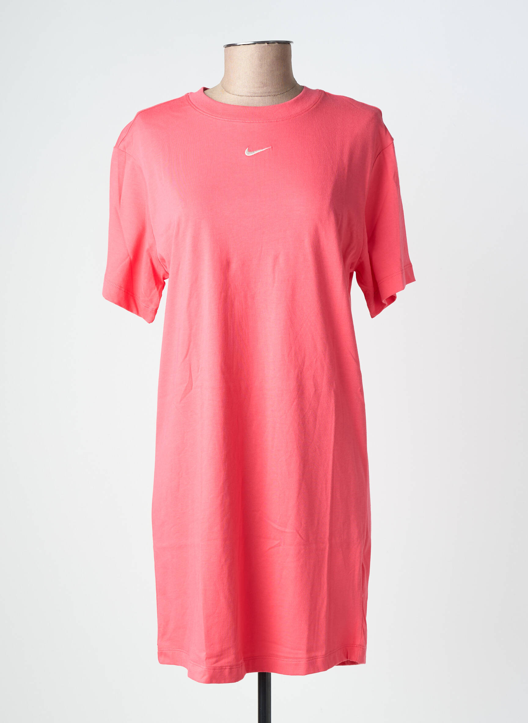 Rochie scurtă mâneci scurte mâneci scurte roz NIKE femeie