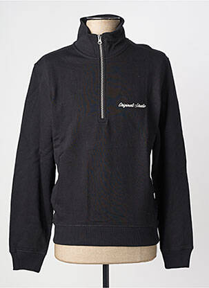 Hanorac broderie mâneci lungi negru JACK & JONES bărbat