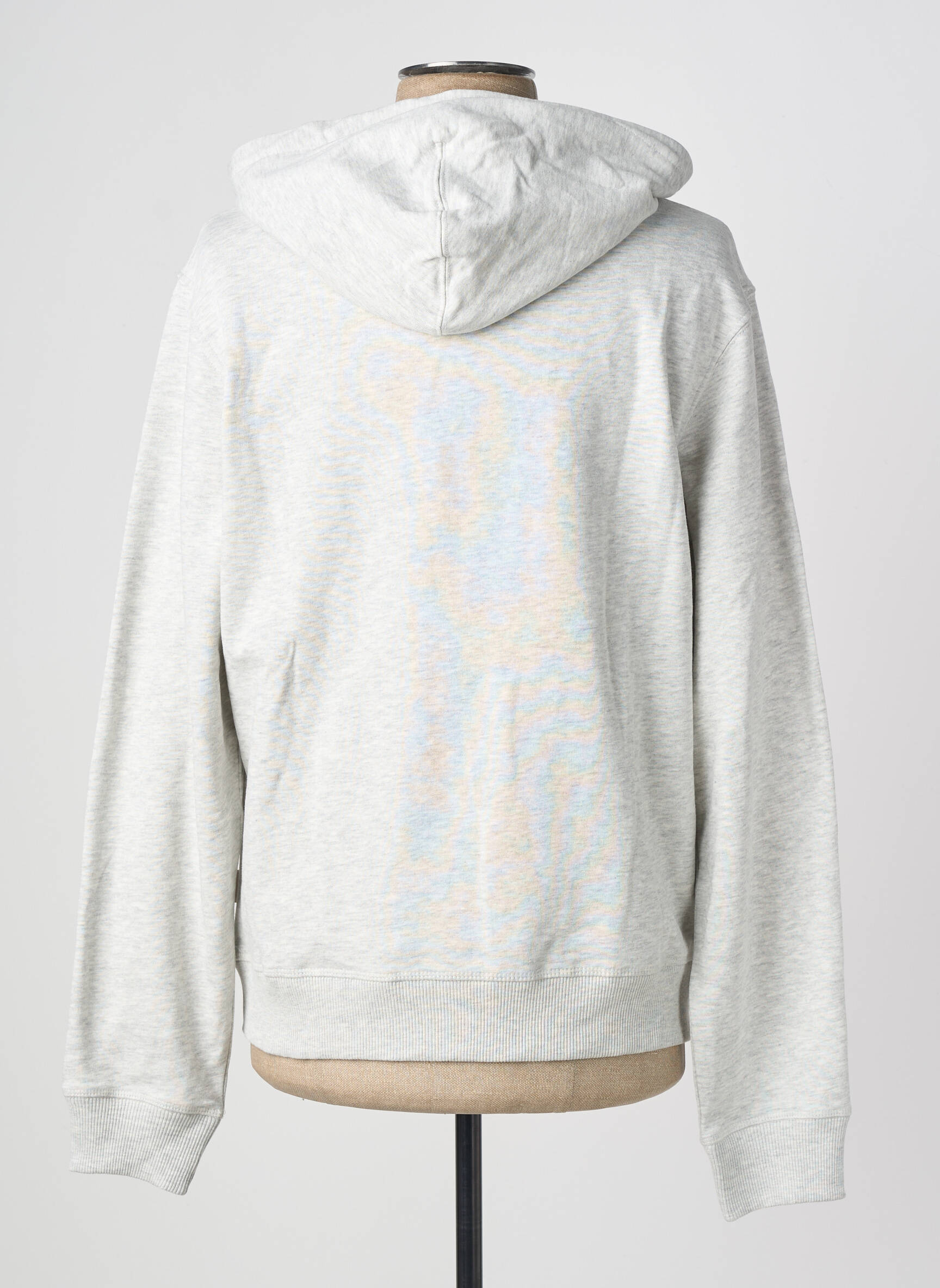 Hanorac cu glugă țesătură jersey mâneci lungi gri JACK & JONES bărbat