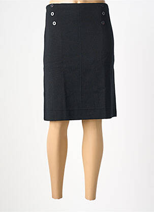 Fustă midi elasticitate negru SAINT JAMES femeie