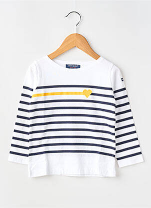 Tricou elasticitate mâneci lungi albastru SAINT JAMES copil