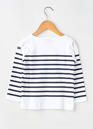 Tricou elasticitate mâneci lungi albastru SAINT JAMES copil