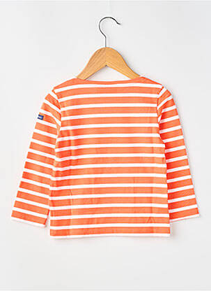 Tricou elasticitate mâneci lungi portocalie SAINT JAMES fată