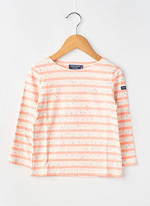 Tricou elasticitate mâneci lungi roz deschis SAINT JAMES fată