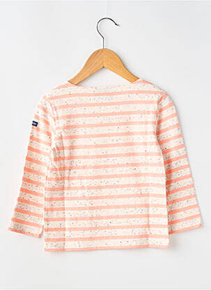 Tricou elasticitate mâneci lungi roz deschis SAINT JAMES fată