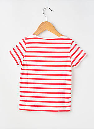 Tricou elasticitate mâneci scurte roșu SAINT JAMES copil